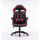Karrige lojërash Top E Shop Drift Swivel, e zezë/e kuqe