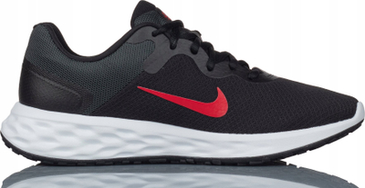 Atlete vrapimi Nike Revolution 7 për goca, rrjetë, UK 7.5, të zeza