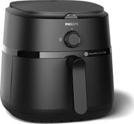 Fritezë me ajër Philips Series 1000 NA130/00, 6.2L, 90% më pak yndyrë, e zezë