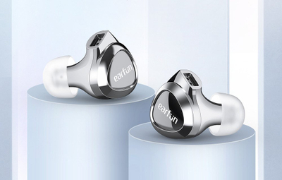 Слушалки во уво EarFun EH100, Hi Res Audio, кабел 3.5mm, сребрени