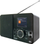 Radio portabël Schwaiger DAB400513, DAB/DAB+, ekran 2.4", e zezë