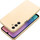 Klloçkë Metallic Case për Samsung Galaxy A25 5G, TPU, efekt metalik, e artë