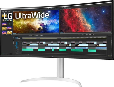Monitor LG Ultrawide 38WP85C, 38", 3840x1600, i bardhë