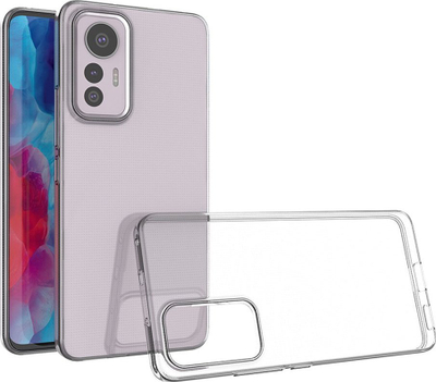 Kapak telefoni TPU për Xiaomi 12 Lite, shumë i hollë, transparent