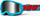 Syze motokrosi 100% STRATA 2 SUMMIT, lente Silver Mirrored, anti-fog, të zeza