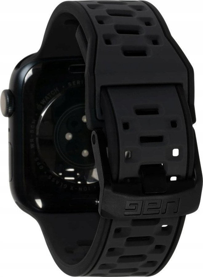 Rrip ore URBAN ARMOR GEAR UAG Civilian Silicone për Apple Watch 49/45/44/42mm, silikon, i zi