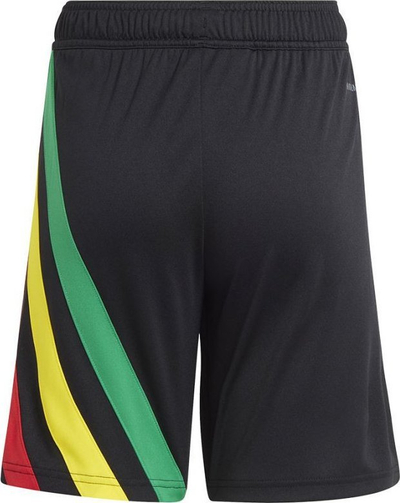 Shorce futbolli adidas Performance Fortore për kalamaj, AEROREADY, madhësia 128, të zeza
