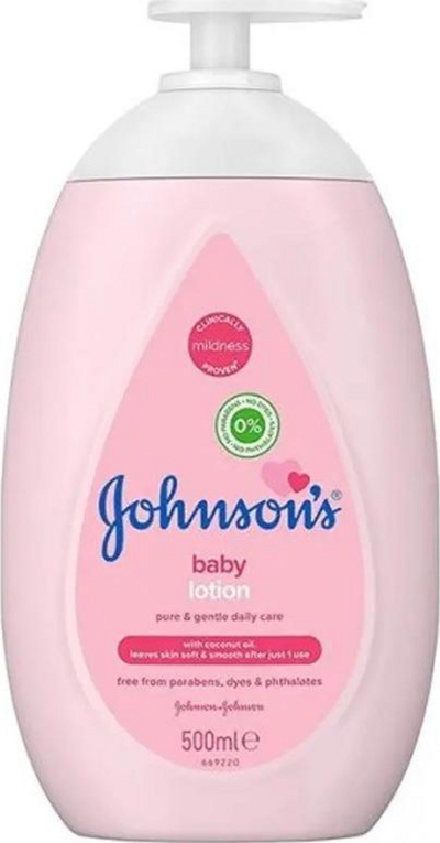 Krem trupi për fëmijë dhe bebe Johnson & Johnson, 500ml