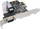 Kartë kontrolli InLine 76618D, PCIe x1, 1 port serial DB9, jeshile