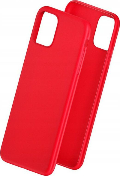 Case telefoni 3mk Matt Case për iPhone 7 8 SE 2020, matte, i kuq