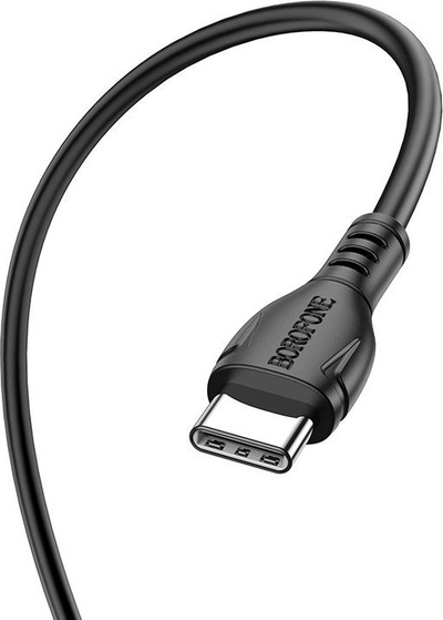 Kabllo USB C Borofone BX51 Triumph, Type C në Type C, 60W 1m, e zezë