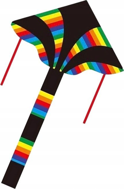 Fluturake Adar Kite 535534, 140cm, me bisht, shumëngjyrëshe