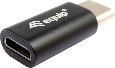 Përshtatës Equip USB-C - microUSB, i zi