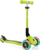 Trotinet Globber Foldable Jr 437-106, 3 rrota me drita LED, jeshil lime