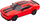 Makina me telekomandë Car Sports Drift, RC 4WD, rrota që ndërron, e kuqe sportive