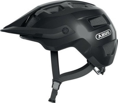 Helmetë biçiklete Abus MoTrip, madhësia L, e zezë shiny