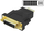 Adapter HDMI në DVI PremiumCord 92-102, prizë HDMI, folje DVI, i zi
