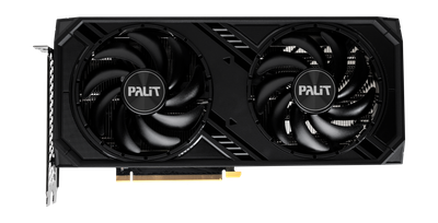 Kartë grafike Palit GeForce RTX 4070 Dual, 12GB GDDR6X, RGB, e zezë