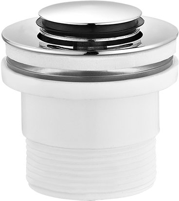 Tapë lavamani Omnires A47, sistem Click Clack, 1 1/4", krom
