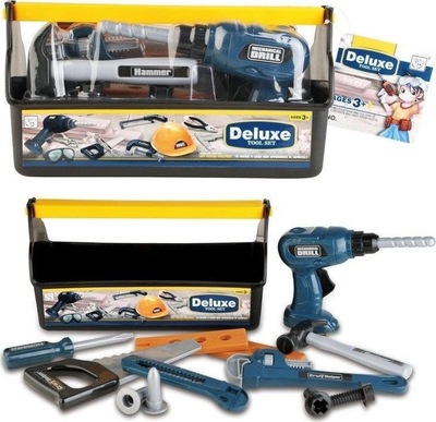 Set lodrash mjetesh Trifox Deluxe, stërvitje mekanike, kuti me dorezë, blu