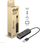 Splitter USB Club 3D CSV-1430a, USB-A 3.2 Gen1 n’ 3 porta USB 3.1, Gigabit Ethernet, i zi