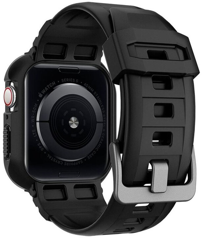 Rrip Spigen Rugged Armor Pro për Apple Watch 6 / SE / 5/4 40 mm, i zi