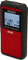Radio portative Aiwa DAB+, FM, me ekran LED, e kuqe