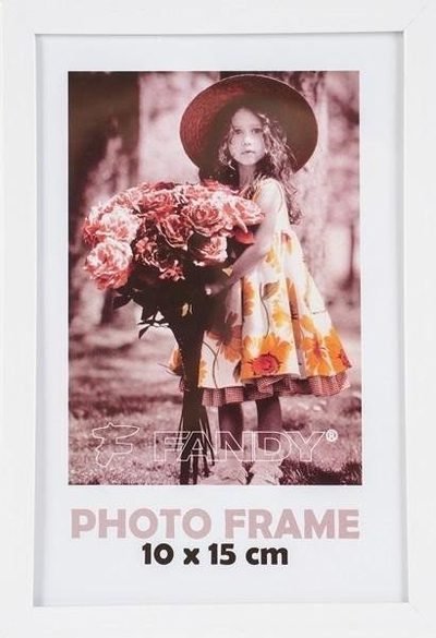 Kornizë fotografish Photo Frame Simple, 10x15 cm, e bardhë