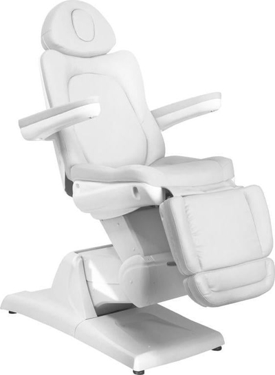 Karrige elektrike kozmetike Azzurro 870 3 Strong Bianca, e rregullueshme, e bardhë