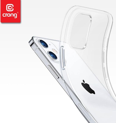 Mbrojtëse Crong Crystal Slim për iPhone 12 Mini , transparente