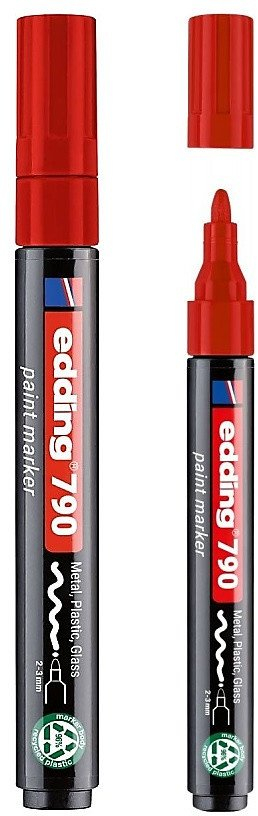 Marker boje edding 780 Gloss Paint, majë ekstra e hollë, bakër metalik