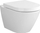 WC muri Mito by Cersanit Mesto Oval, ulëse duroplast soft close, e bardhë