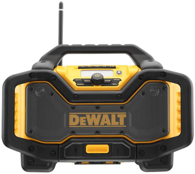 Радио за градилиште Dewalt DCR027, DAB+ FM, Bluetooth, жолто