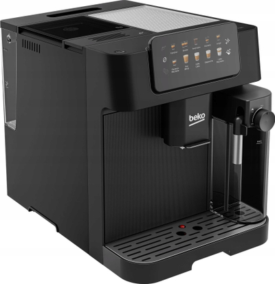 Makina kafeje Beko CEG 7304 B, automatike, espresso dhe kapuçino, e zezë
