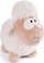 Lodër pelushi dele Nici Wooly Gang, 34cm, e bardhë
