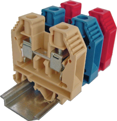 Bllok terminali elektrik Eti Polam VS 10 PA+, 10mm², 57A, i kuq