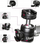 Kokë tripodi Ulanzi U-60 Mini, ball head metalik, 2 cold shoe, e zezë