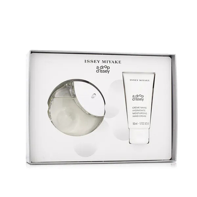 Set dhuratë për femra Issey Miyake A Drop D'Issey, EDP 50 ml + krem duarsh 50 ml