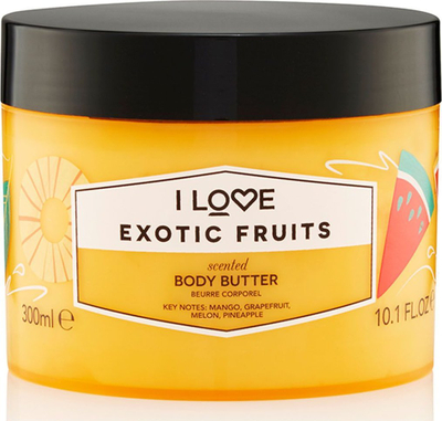 Krem trupi I Love Cosmetics Exotic Fruits, body butter, 300ml
