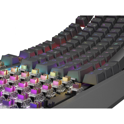 Tastierë gaming Genesis Thor 230 TKL, mekanike Outemu Brown, RGB, e zezë