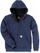 Xhaketë me kapuç Carhartt Wind Fighter, Rain Defender, fleece, blu e errët, S