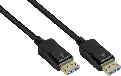 Kabllo DisplayPort Alcasa DP20-020, 2m, e zezë