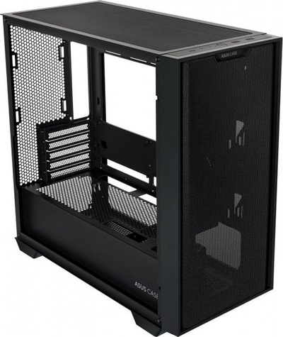 Kasë Asus A21, e zezë, Mini Tower