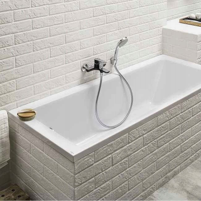 Правоагилна када Cersanit Balinea 150x70, акрилик, бела