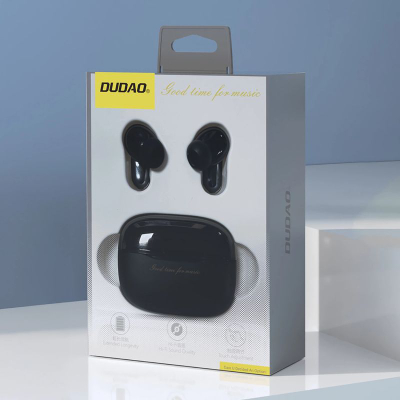 Kufje wireless Dudao U8 Pro TWS, Bluetooth 5.3, 50 orë, të zeza