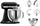 Mиксер планетарен KitchenAid 5KSM185PS, 300W, метален, сив