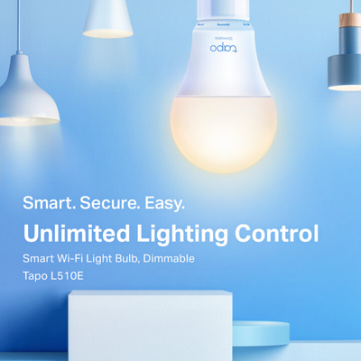 Poç TP-LINK Tapo L510E, 2700K, E27, 8.7W