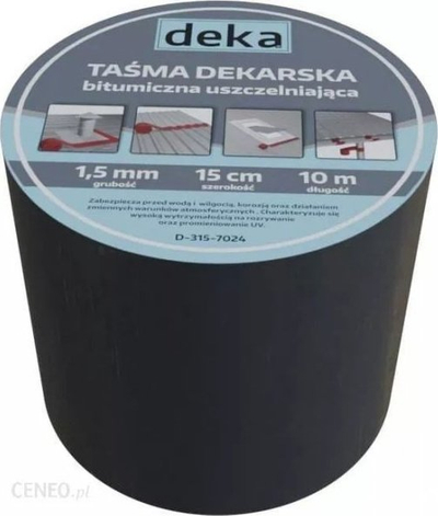 Shirit izolues çatie Deka Roofing Sealing Tape, 15 cm x 10 m, i zi