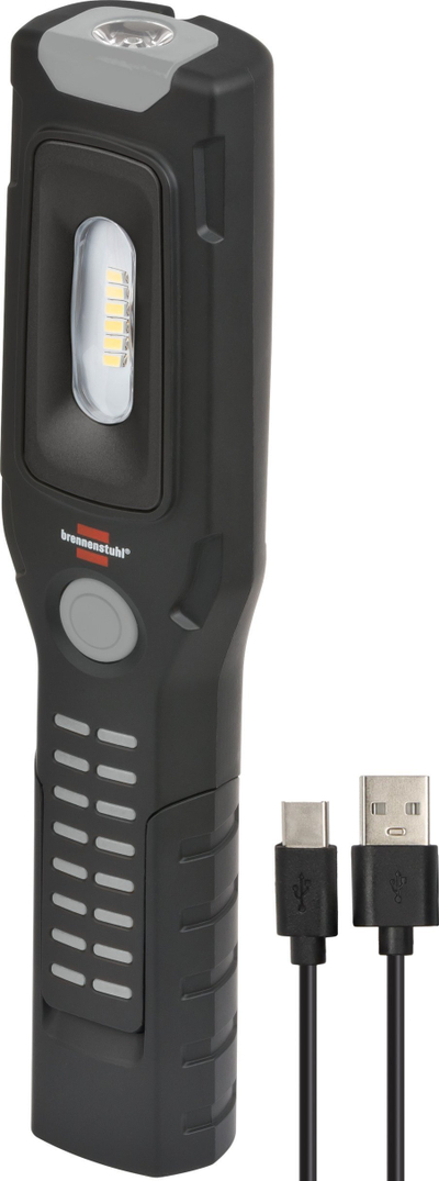 Dritë dore LED Brennenstuhl HL 501 A, me karikim, 500+120 lm, e zezë