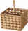 Shportë rregulluese Boltze Home Chariso, 17x17x21cm, letër e thurur, ngjyrë natyrale